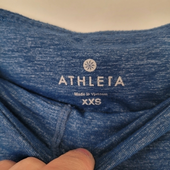 Athleta Yoga Capri Leggings in Blue Size XXS - Picture 7 of 10